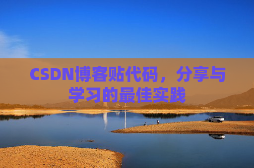 CSDN博客贴代码，分享与学习的最佳实践